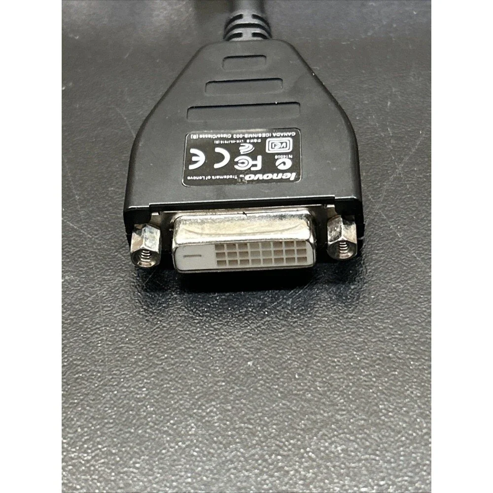 Lenovo DiplayPort to Single-Link DVi-D Video Adapter Cable 43N9159